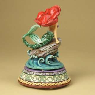 Jim Shore Disney TraditionsMusical Figurine Ariel Little Mermaid 