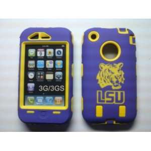   Iphone LSU 3G Otterbox Style Case Cover Cell Phones & Accessories