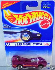 Hot Wheels Power Rocket 1995 New Models 5dot  