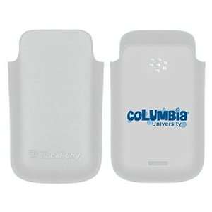  Columbia flowers on BlackBerry Leather Pocket Case  