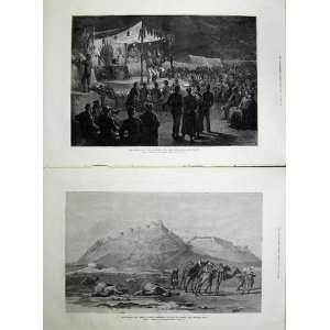  1879 Afghan War Theatre Camp Jellalabad Camels Ghuzni 