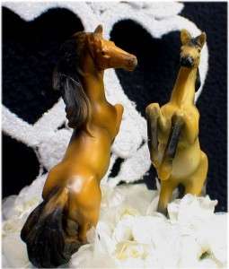 HORSE Country WESTERN Pony WEDDING CAKE TOPPER TOP love  