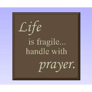  Decorative Wood Sign Plaque Wall Decor with Quote Life is 