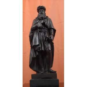  Leonardo Da Vinci At the Uffizi Bronze Statue Office 