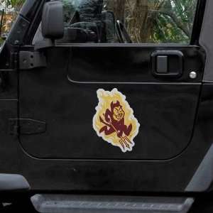  Arizona State Sun Devils 11.5 x 12 Team Logo Car Magnet 