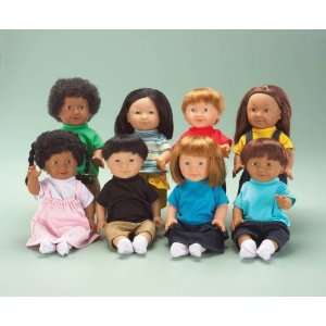  13 Multi Ethnic Dolls   Set of 8