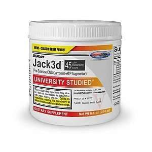  USP Labs Jack3d Fruit Punch, 8.8 oz. 