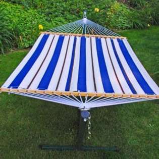   . of Gleason Co 11 Fabric Hammock and Stand Combination 