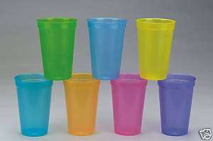 40   16 oz. or 22oz Stadium Cups Plastic Personalized, Beer  