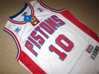 NBA DENNIS RODMAN Detroit Pistons Home Swingman Jersey Size LARGE New 