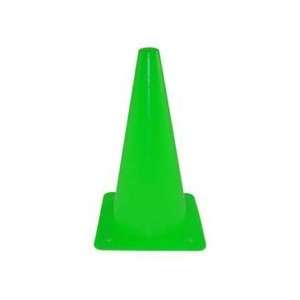    Green Lightweight Poly Colored Cones (Set of 10)