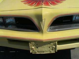 79 Pontiac Trans Am 400 4 Speed Manual 77 78 Bandit Front Clip Yellow 