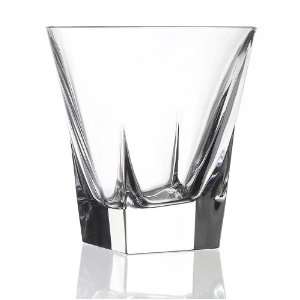 Rcr Crystal Fusion Double Old Fashion Glass Set Of 6  