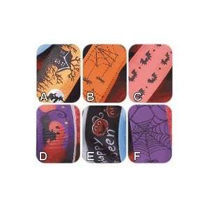  Halloween Wired Ribbon with Designs 1.5 inch Arts, Crafts 