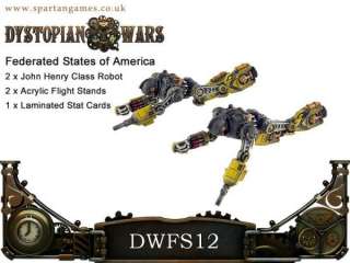 John Henry Robot FSA Dystopian Wars FS12 NEW  