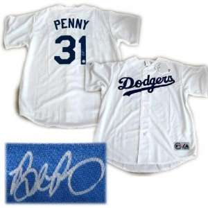   Brad Penny Los Angeles Dodgers Autographed Jersey