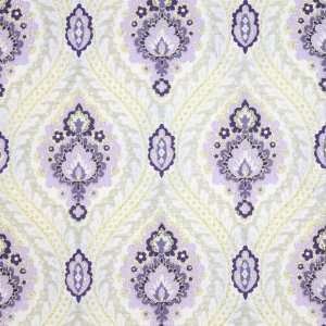   Delilah Purple Gold Metallic Fabric Yardage Arts, Crafts & Sewing