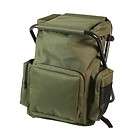 OLIVE DRAB BACKPACK & STOOL COMBINATION