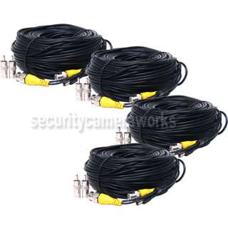 New 50ft CCTV Security Camera Cable DVR BNC Wire b3t  