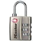 Master Lock 4680DBLK TSA Accepted Set Your Own Combination Lock, Black