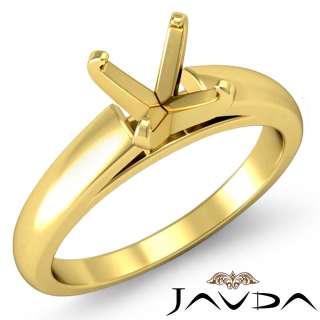 Diamond PlainSolitaire Engagement Ring Setting 18k Gold  