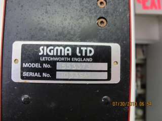 Sigma Sigmeasure 200 Electronic Digital Height Gage  