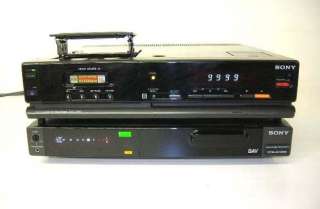 SONY EVO 1000 VCR AND PCM EV1000 PROCESSOR  