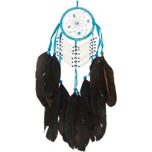  DreamCatcher ~ Blue With Turquoise Beads ~ Approx 3.5 