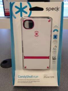 NEW IPHONE 4 4S SPECK CANDYSHELL RASPBERRY TRUFFLE CASE COVER 