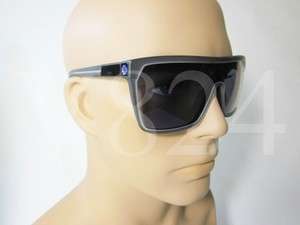 SPY FLYNN Sunglasses BLACK ICE GREY W/ PURPLE SPECTRA FYKI5M 