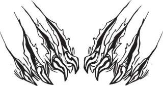 Ripping Claws Vinyl Decal 2  