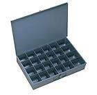 LARGE METAL 24 HOLE STORAGE BIN TRAY FOR NUTS, BOLTS AND WASHERS