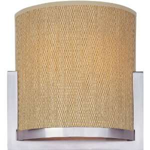  Elements Collection 1 Light 7.25 Satin Nickel Wall Sconce 