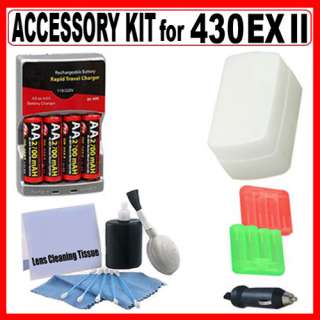 Accessory Kit for Canon Camera Flash 430EX 430 EX II  