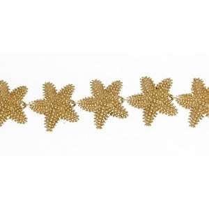  Reyes del Mar 14K Gold Large Starfish Bracelet Sports 