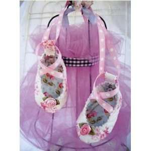  Quilted Baby Ballet Shoes Pattern by Curbys Closet Arts 