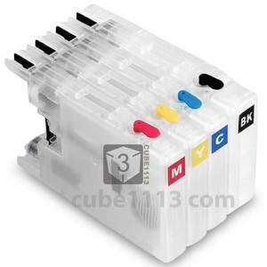 Refillable Ink Cartridges for Brother LC73 DCP J525W J725DW J925DW MFC 