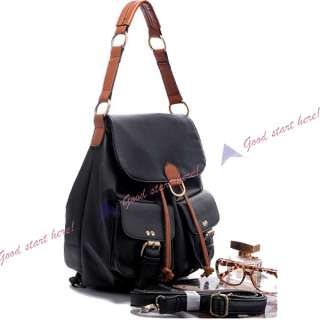  length 26cm height 32cm thickness 12cm material pu leather color black