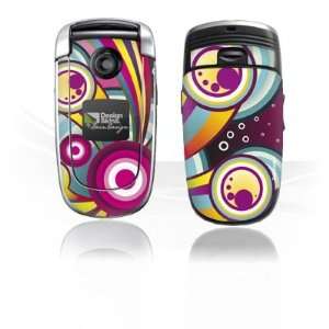  Design Skins for Samsung X660   Rainbow Bubbles Design 