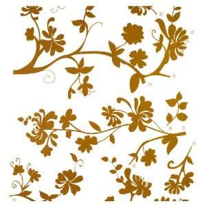   Copper Flowers Freestyle Decostickers FS17015