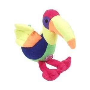 Vo Toys Pretty Bird Felt Toucan Dog Toy 