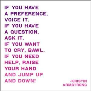  Voice   Kristin Armstrong , 4x4