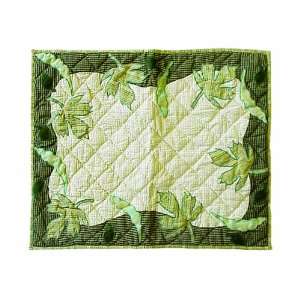  Patch Magic Spring Leaves Pillow Sham, 27 Inch by 21 Inch 