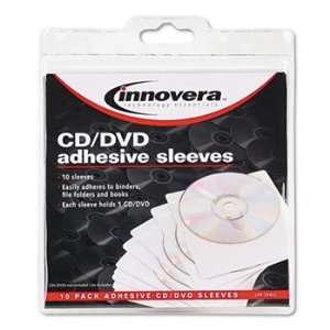  Innovera® Adhesive CD/DVD Holders HOLDER,INDVL,CD,ADHS 