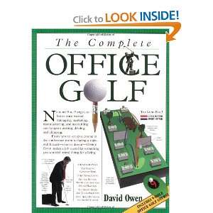  The Complete Office Golf [Paperback] David Owen Books