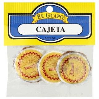El Guapo Candy, Cajeta, 3 Count (Pack of 12)