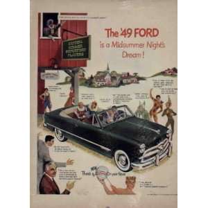   Midsummer Nights Dream  1949 Ford Ad, A3326 