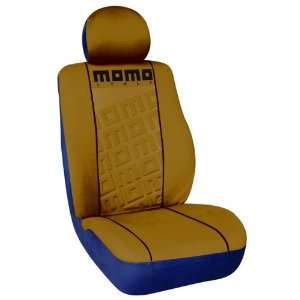 Momo Seat Covers LOW BACK 4 PC TAN/BLACK
