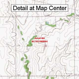   Map   Axtell NW, Kansas (Folded/Waterproof)
