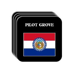  US State Flag   PILOT GROVE, Missouri (MO) Set of 4 Mini 